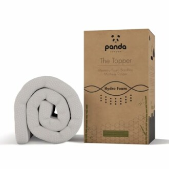 Panda Memory Foam Bamboo Mattress Topper